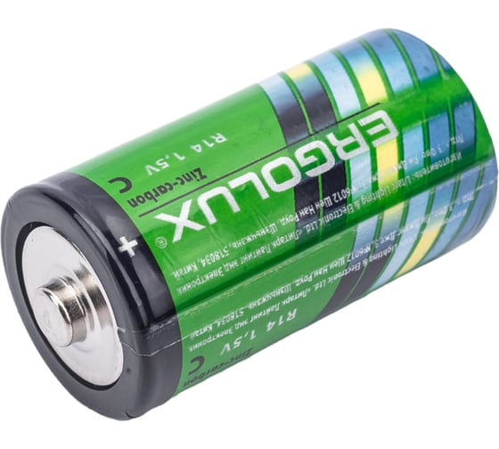 Батарейка Ergolux R14 SR2 R14SR2 1.5В 14335