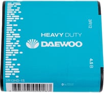 Батарейка Солевой элемент питания DAEWOO "квадрат" 3R12 4.5В Heavy Duty 1S(уп.1шт) 5029187
