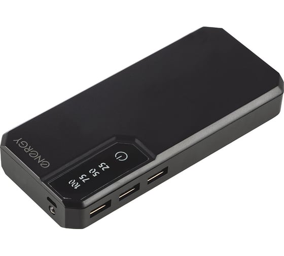 Внешний аккумулятор Energy Power Bank 6000 черный 103572
