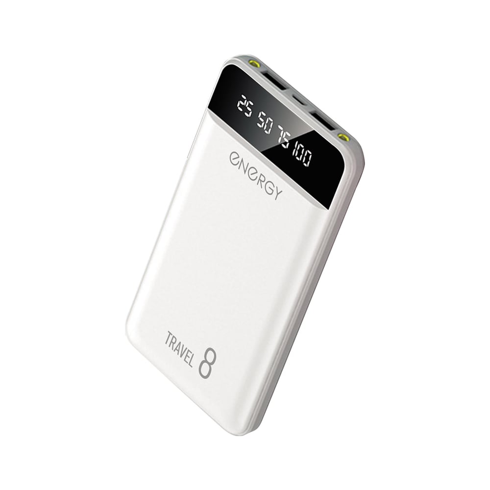 Внешний аккумулятор Energy Power Bank 8000 Travel белый 103581 ...