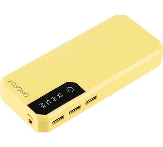Внешний аккумулятор Energy Power Bank 5000 желтый 103579
