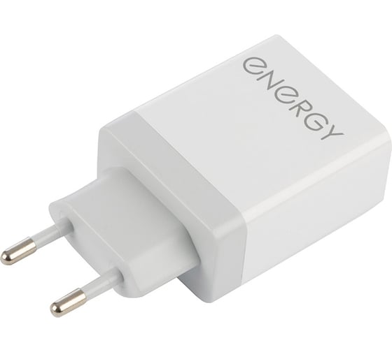 Сетевое зарядное устройство Energy ET-24 3 USB Q30 цвет - белый 100294