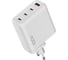 Сетевое зарядное устройство QUMO Energy Charger GaN PD 100 Вт, USB-A + 3 USB Type-C, (0144), белый 54475 1