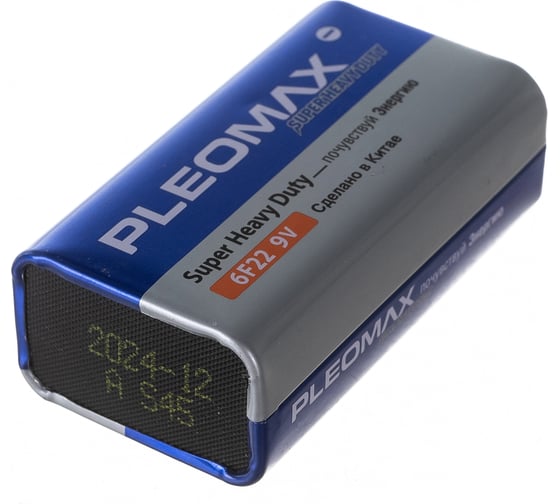 Батарейка Pleomax 6F221S 10/200/10400 00000993