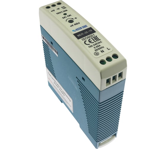 Блок питания на DIN рейку KEEN SIDE MDR-20-15 150712 1