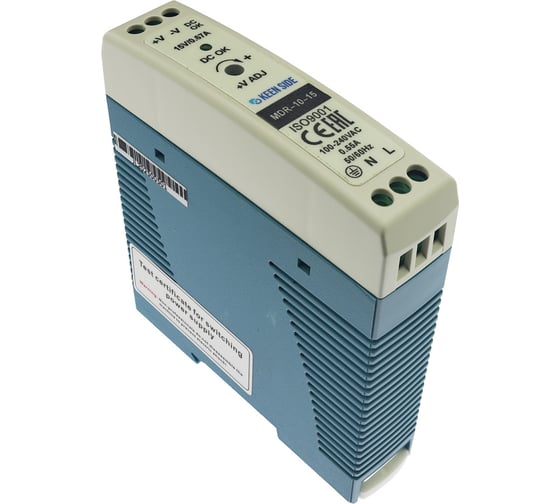 Блок питания на DIN рейку KEEN SIDE MDR-10-15 150724 1