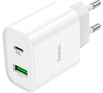 Блок питания (сетевой адаптер) Amperin HOCO C80A Rapido PD20W+QC3.0, Type-C, USB, белый 092133