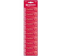 Батарейка Элемент питания алкалиновый AAA/LR03 1.5В DAEWOO Energy Alkaline BL-10 (упаковка 10шт) 5063402