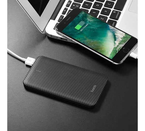 Портативный аккумулятор Hoco B37, 5000мА/ч, USB, 1A, черный 6957531090984