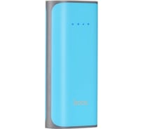 Портативный аккумулятор Hoco B21-5200, 5200мА/ч, USB, 1A, синий 6957531049692