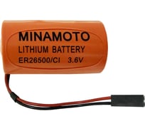 Элемент питания MINAMOTO ER26500/C1 C, connector 10403126
