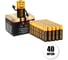 Батарейки алкалиновые АА STAY GOLD набор 40шт SG-AA-40 7