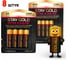 АА+ААА Батарейки алкалиновые - набор 4шт+4шт STAY GOLD SG-AA+AAA-8 9