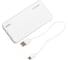Внешний аккумулятор BigTech (BT-PB-10-W-2) 10000 mAh белый 2176179 2