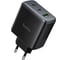 Зарядное устройство Hoco 65Вт, 3.25А, QC3.0/PD, 1xUSB, 2xType-C, C160A, черный, коробка, 6942007672009 1