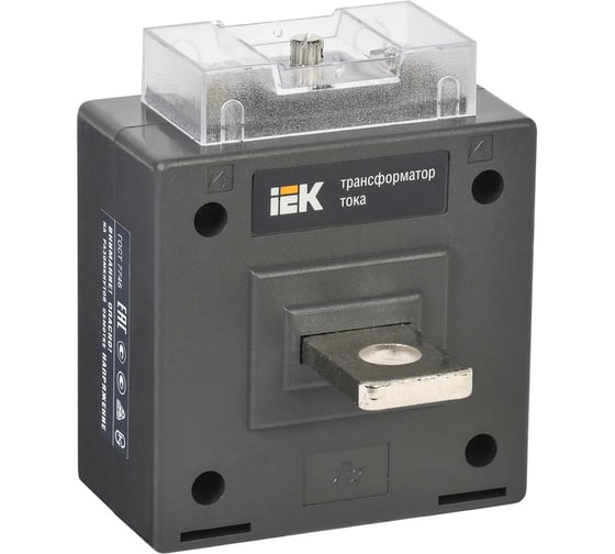 Трансформатор тока IEK ТТИ-А 600/5А 5ВА класс 0,5S МПИ08 ITT10-3-05-0600-08
