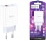 Блок питания (сетевой адаптер) Hoco C97A PD20W+QC3.0 charger, белый 114428 1