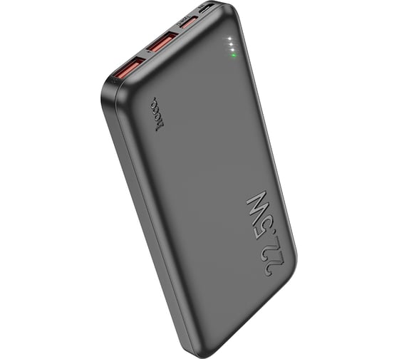 Внешний аккумулятор Hoco Powerbank J101 Astute, 10000mAh черный 110621