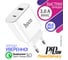 Блок питания (сетевой адаптер) Hoco C80A Plus с кабелем Type-C-Type-C, QC3.0, 20W, белый 112807 2