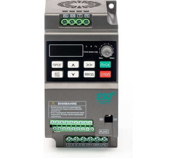 Частотный преобразователь ESQ -230-4T-1.5K 1.5кВт, 380В 08.04.304424