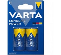 Батарейки Varta Longlife Power LR14/C BL2 4914121422 RPL00847