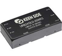 DC-DC преобразователь KEEN SIDE URB2412LD-20WR3 (упаковка 4 шт.) 192555