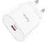 Блок питания (сетевой адаптер) Hoco C94A Metro 1xUSB-C с кабелем Type-C-Type-C, 3.0A, 20W, белый 109592 3