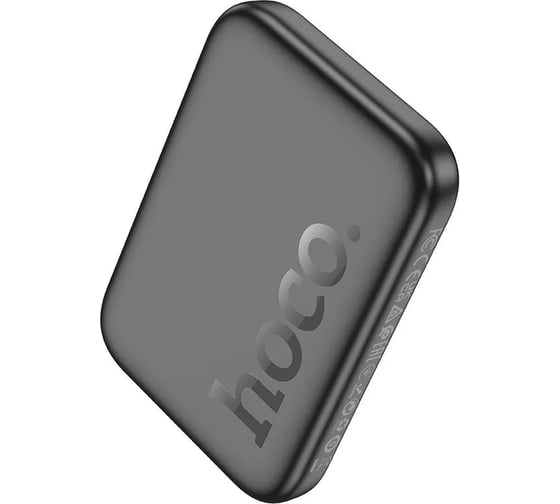 Внешний аккумулятор Hoco Powerbank J117A с быстрой беспроводной зарядкой(магнитный), 10000 mAh, черный 110618