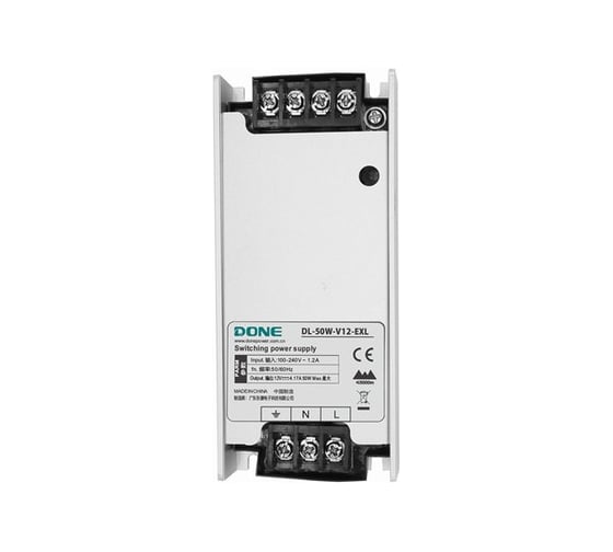 Источник питания Fibox DL-50W-V12-EXL AC-DC Done Electronic Т03762129