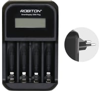 Зарядное устройство ROBITON SmartDisplay 2000 Plug с дисплеем BL1 19863