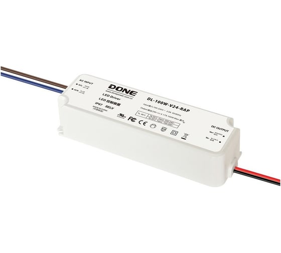 Источник питания AC-DC Fibox DL-100W-V24-RAP Done Electronic Т03760258