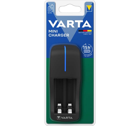 Зарядное устройство Varta Mini Charger incl. с аккумуляторами 2 x AA 2100mAh 57656101451 RPL00607