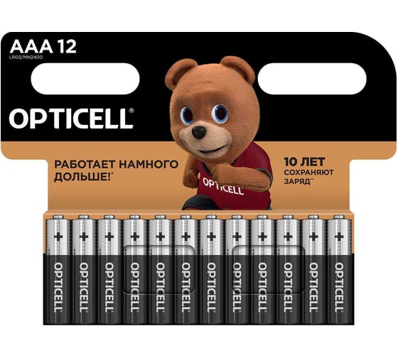 Батарейки OPTICELL Basic AAA 12шт 6051011