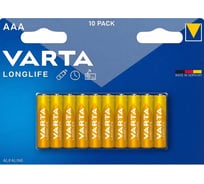 Батарейка Varta Longlife LR03/AAA BL10 4103101761 RPL00853