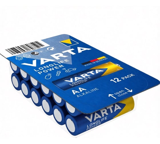 Батарейка Varta Longlife Power LR06/AA BL12 4906121132 RPL00840