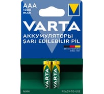 Аккумуляторы Varta Recharge Accu Power AAA 1000mAh BL2 05703301402 RPL00341