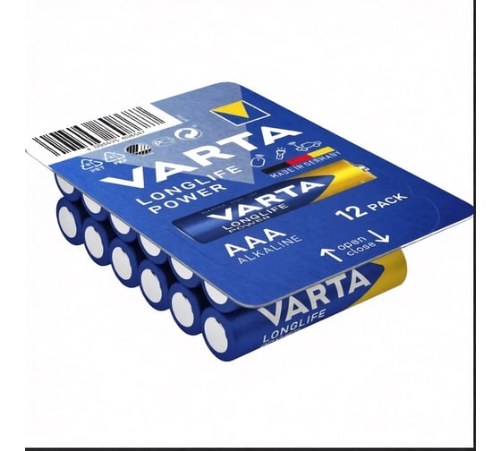 Батарейки Varta Longlife Power LR03/AAA BL12 4903121132 RPL00844