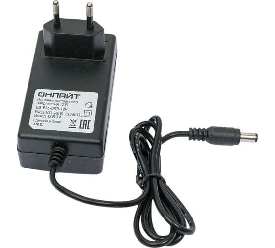 Драйвер ОНЛАЙТ OD-E36-IP20-12V 80990