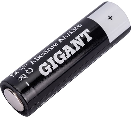 Батарейка Alkaline пальчиковая АА/LR6 набор 40 шт. Gigant GBA-2A-40