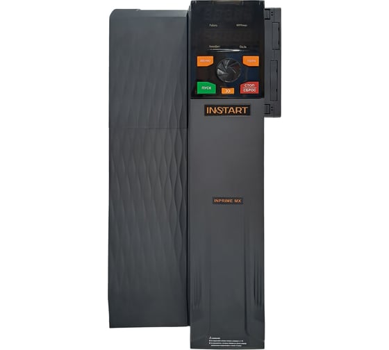 Преобразователь INPRIME MX-G22/P30-4B INSTART (G:22кВт/P:30квт);(G:45А/60A) 3~400В; торм.модуль; STO; Modbus RTU 00163600