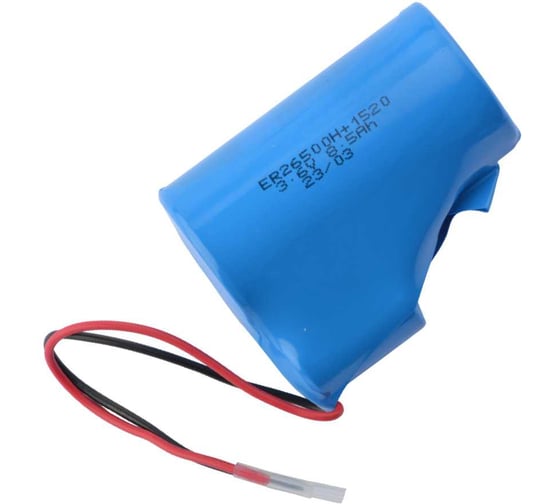 Сборка литиевой батарейки FANSO ER26500H/SPC1520-LD с суперконденсатором тип C, бобинной конструкции для приборов учёта и устройств IoT, Li-SOCl2 (1 шт) 3962877