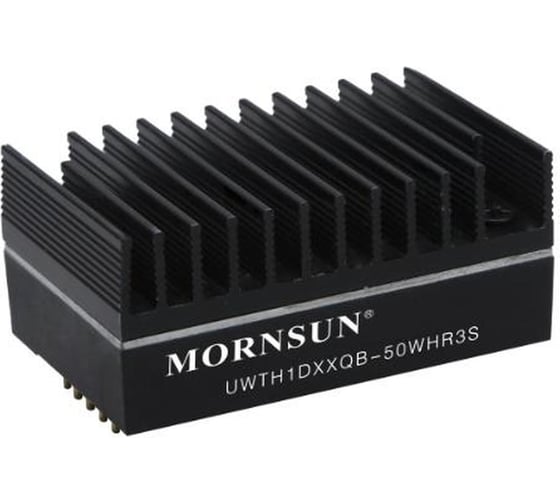 Блок питания MORNSUN UWTH1D15QB-50WHR3S на печатную плату, DC/DC 50 Вт 15 В, изолированный, сверхширокий вход, стандартный корпус 5303660