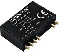 Блок питания в кожухе MORNSUN LS15-23B12DR3 , AC/DC 15 Вт 12 В, SIP-монтаж, усиленная база для нагрузок 5038591