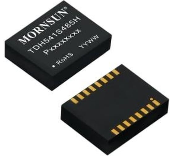 Интерфейсный модуль MORNSUN TDH541S485H RS-485 и RS-422 на печатную плату, 4.75 5.25 В 0.0045 A, помогает повысить надёжность сети и оборудования, для промышленной связи 3676226
