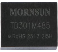 Интерфейсный модуль MORNSUN TD301M485 RS-485 и RS-422 на печатную плату, 3.15 3.45 В 0.022 A, компактный корпус, для промышленной связи 3470280