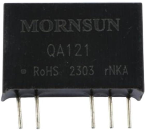 Драйвер на печатную плату MORNSUN QA121 , DC/DC 2,76 Вт 15 В, -8 В, усиленная изоляция, биполярный выход, стандартный корпус 3204114