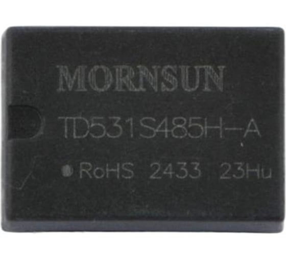 Интерфейсный модуль MORNSUN TD531S485H-A RS-485 и RS-422 на печатную плату, 4.75 5.25 В 0.09 A, простая интеграция в устройство, для промышленной связи 3470282