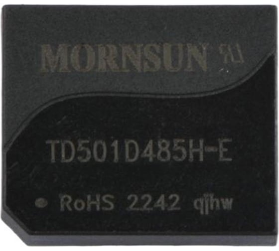 Интерфейсный модуль MORNSUN TD501D485H-E RS-485 и RS-422 на печатную плату, 4.75 5.25 В, упрощает модернизацию существующих линий связи, для промышленной связи 3204346