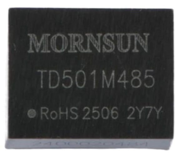 Интерфейсный модуль MORNSUN TD501M485 RS-485 и RS-422 на печатную плату, 4.75 5.25 В 0.022 A, стабильная связь в промышленной среде, для промышленной связи 3204350
