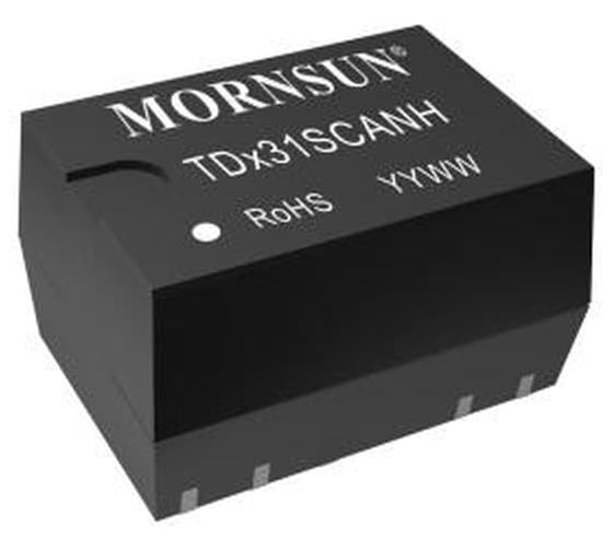 Модульный преобразователь питания MORNSUN TD531SCANH на печатную плату, 4.75 5.25 В, низкий уровень пульсаций, компактный модульный корпус 3470298